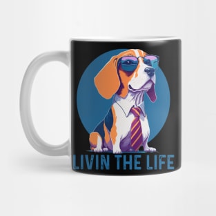 Begle in Shades Livin the Life Mug